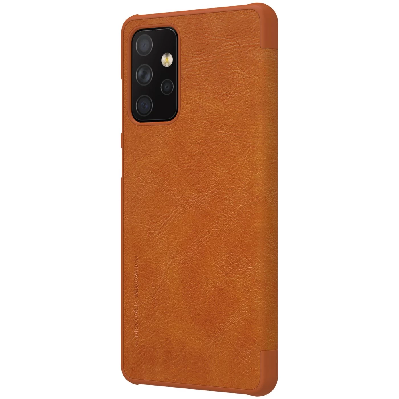 Samsung Galaxy A72 5G maciņš brūns Nillkin Qin Leather
