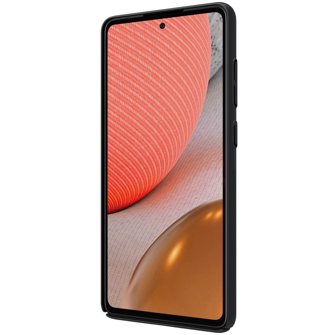 Samsung Galaxy A72 5G vāciņš melns Nillkin Super Frosted Shield