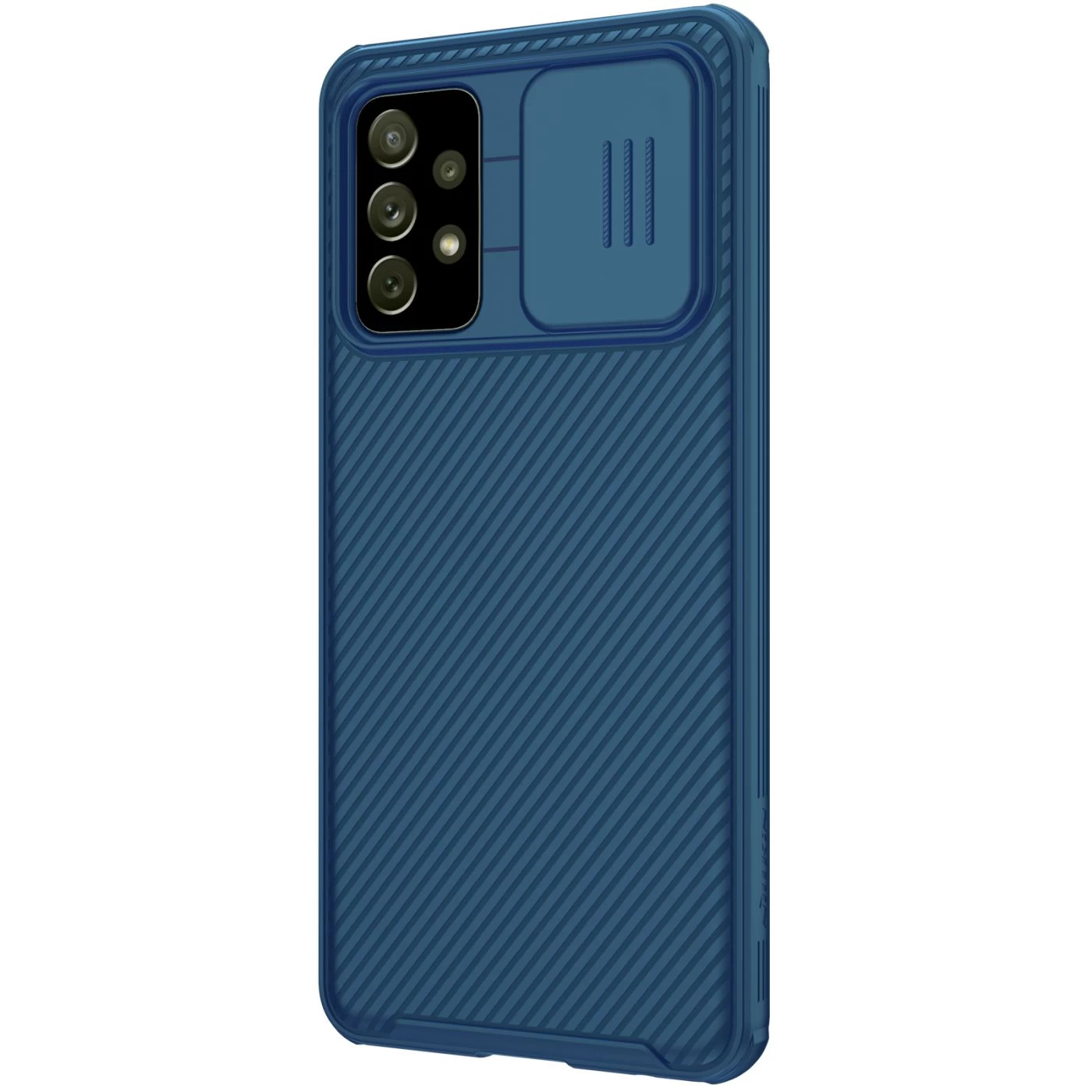 Samsung Galaxy A72 5G vāciņš zils Nillkin CamShield Pro