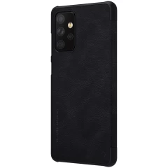 Samsung Galaxy A72 5G maciņš melns Nillkin Qin Leather 