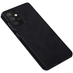 Samsung Galaxy A72 5G maciņš melns Nillkin Qin Leather 