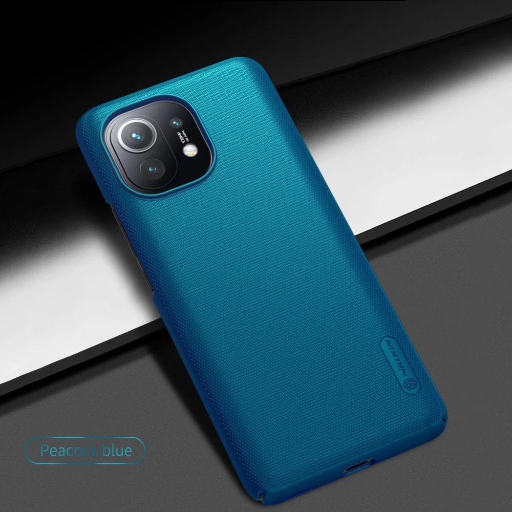 Xiaomi Mi 11 vāciņš balts Nillkin Super Frosted Shield