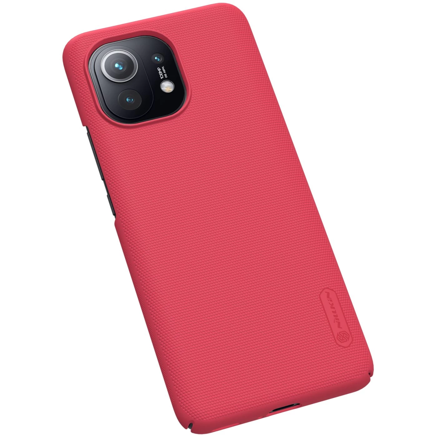 Xiaomi Mi 11 ümbris punane Nillkin Super Frosted Shield