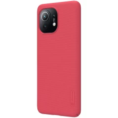 Xiaomi Mi 11 ümbris punane Nillkin Super Frosted Shield 