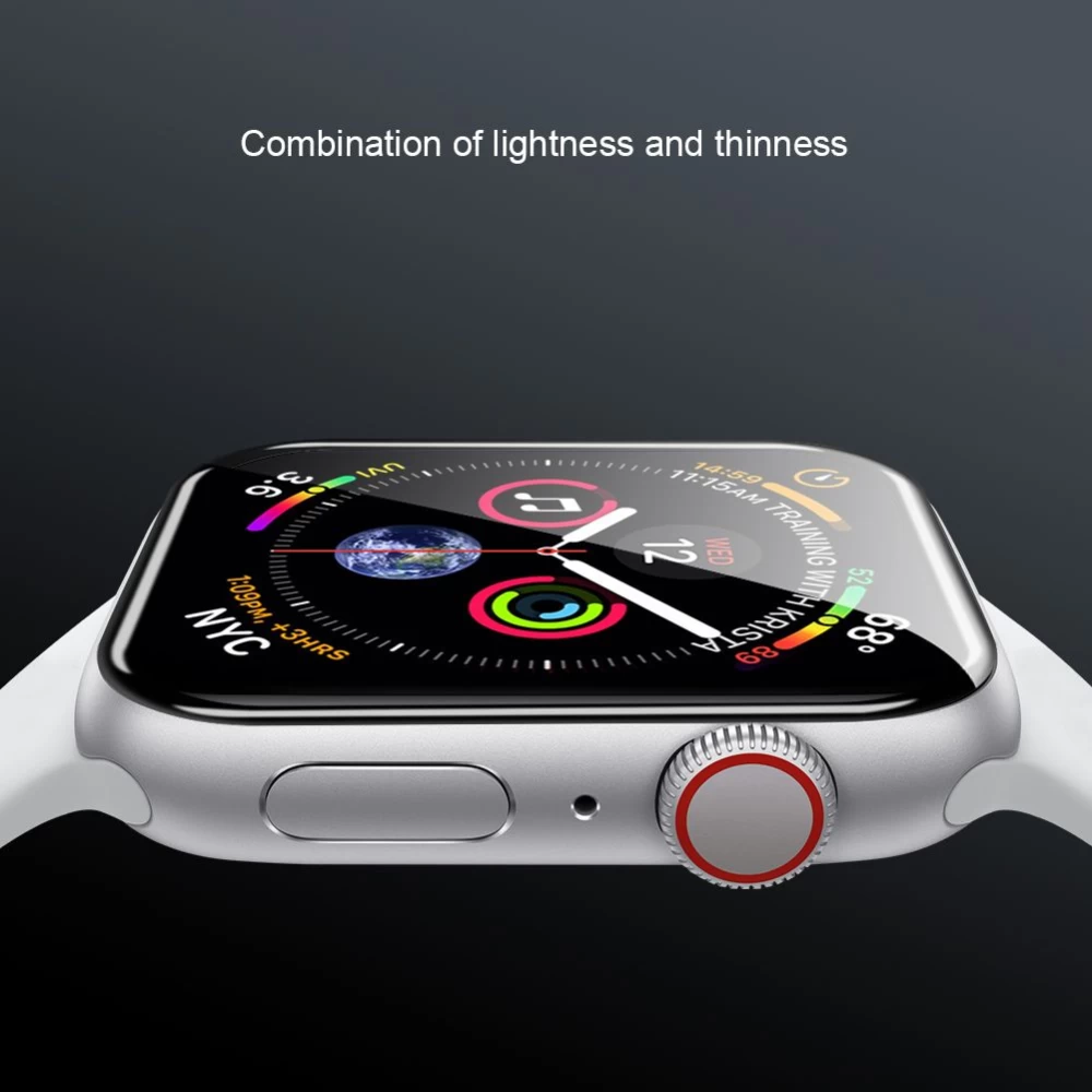 Apple Watch viedpulksteņa aizsargstikls  Nillkin 3D AW+ Full Coverage Tempered Protective Film 38mm