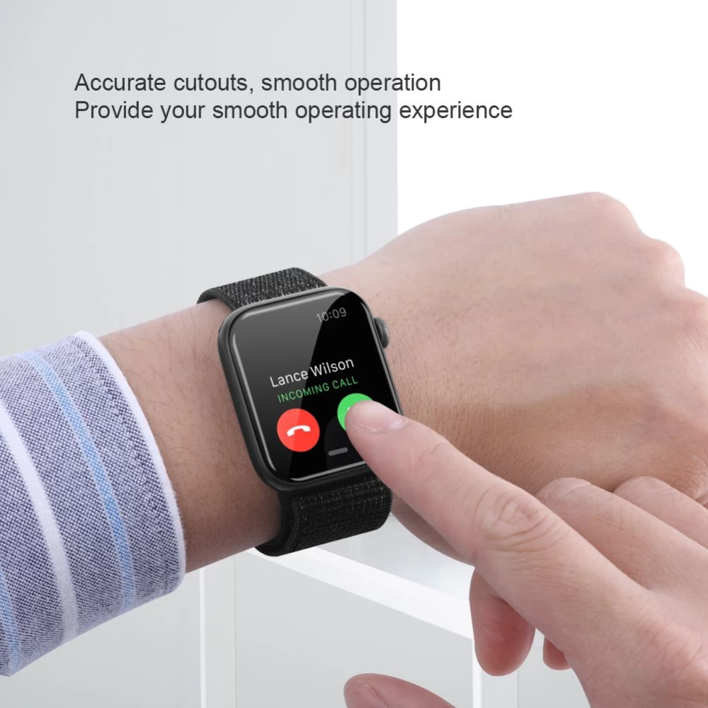 Apple Watch viedpulksteņa aizsargstikls  Nillkin 3D AW+ Full Coverage Tempered Protective Film 38mm