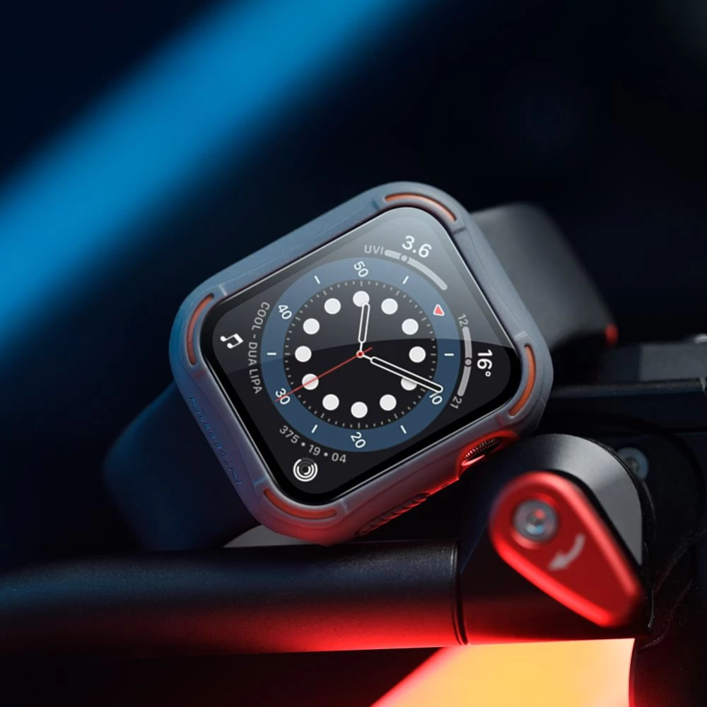 Apple Watch vāciņš zaļš Nillkin CrashBumper  40mm Series 4/5/6/SE