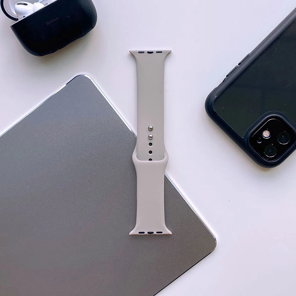 Apple Watch siksniņa pelēks TECH-PROTECT IconBand 4/5/6/7/SE (42/44/45mm)