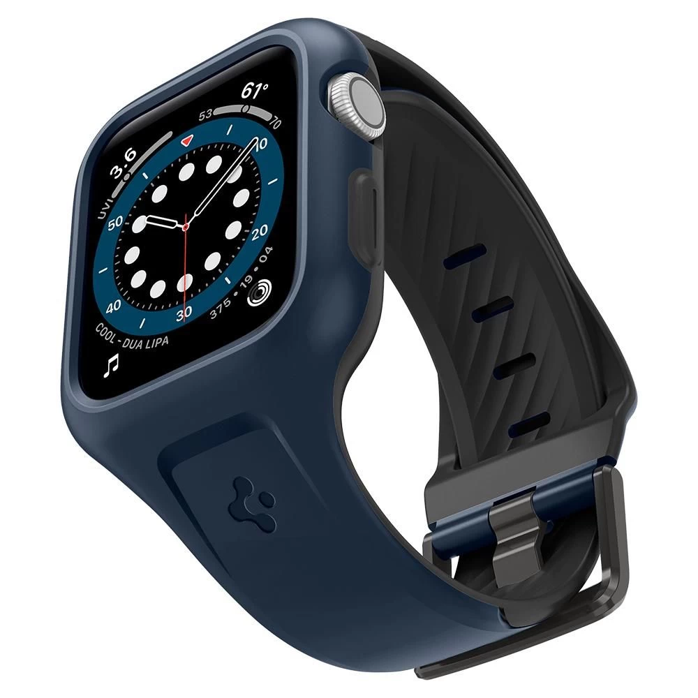 Apple Watch siksniņa zils SPIGEN Liquid Air Pro 4/5/6/SE (44mm)