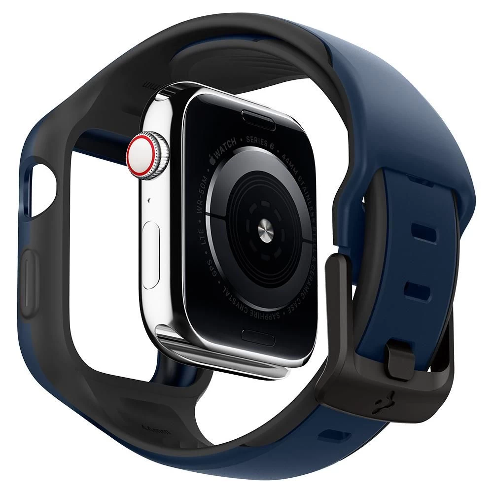 Apple Watch siksniņa zils SPIGEN Liquid Air Pro 4/5/6/SE (44mm)