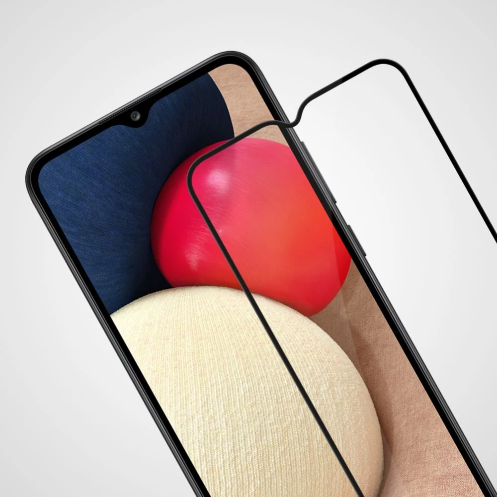 Samsung Galaxy A02S skärmskydd  Nillkin CP+PRO Tempered Glass