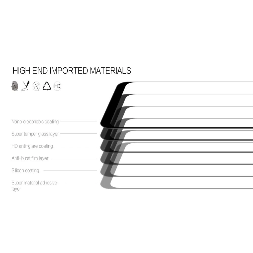 Samsung Galaxy A02S skärmskydd  Nillkin CP+PRO Tempered Glass