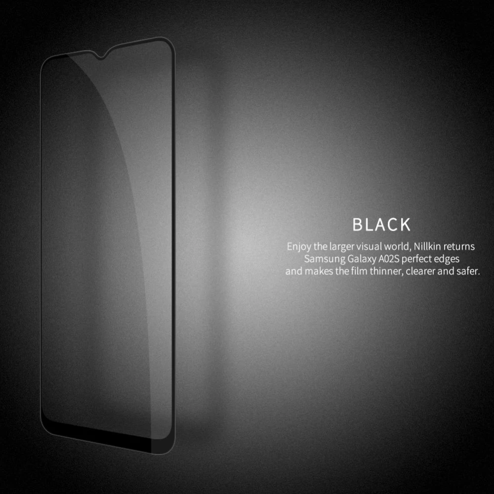 Samsung Galaxy A02S skärmskydd  Nillkin CP+PRO Tempered Glass