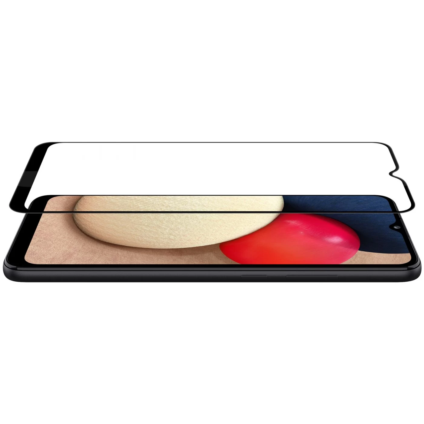Samsung Galaxy A02S skärmskydd  Nillkin CP+PRO Tempered Glass