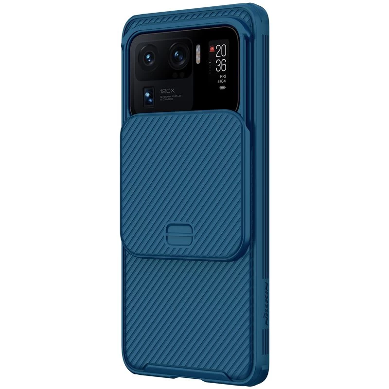 Xiaomi Mi 11 Ultra vāciņš zils Nillkin CamShield PRO