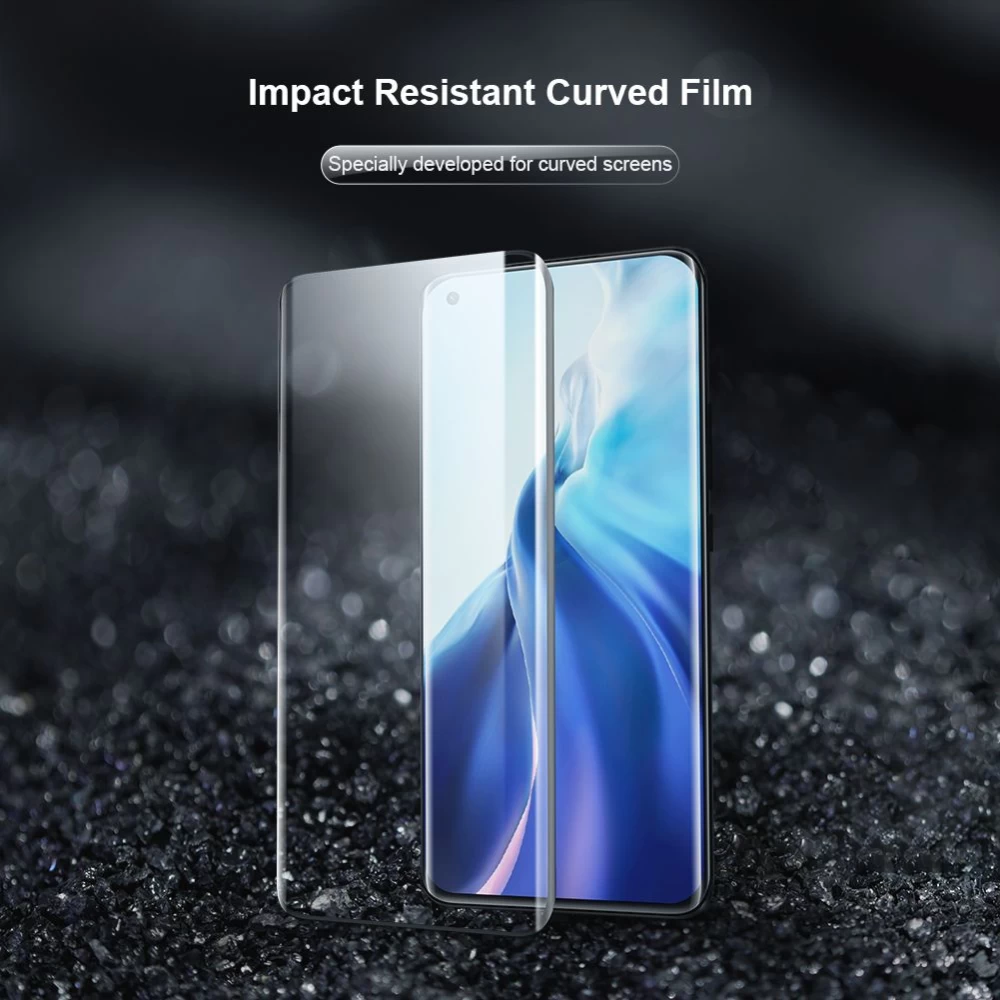 Xiaomi Mi 11 Pro skärmskydd  Nillkin Impact Resistant Curved Film (2-pack)