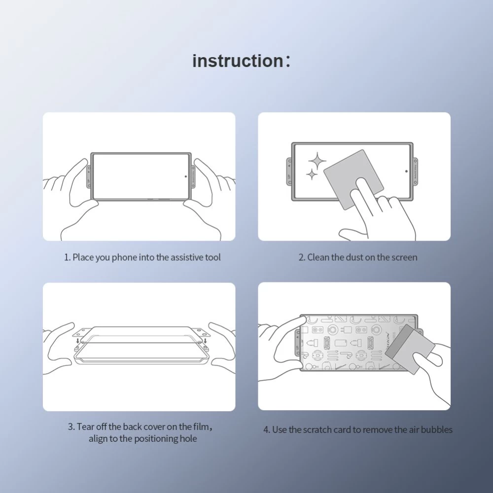 Xiaomi Mi 11 Pro skärmskydd  Nillkin Impact Resistant Curved Film (2-pack)