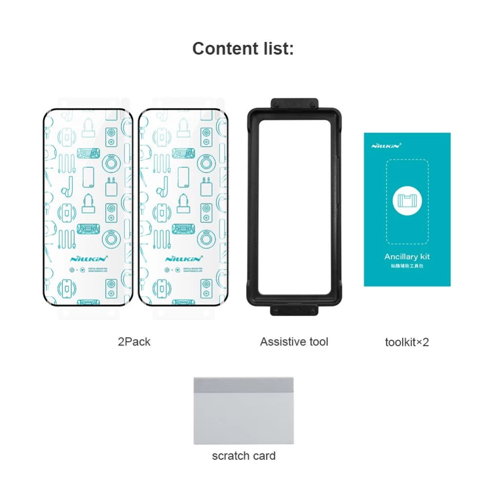 Xiaomi Mi 11 Pro skärmskydd  Nillkin Impact Resistant Curved Film (2-pack)