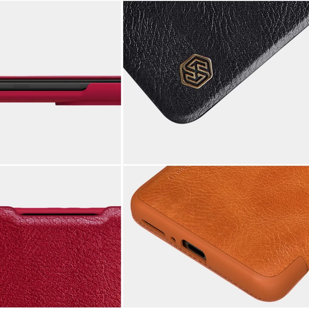 Xiaomi Mi 11 Pro maciņš brūns Nillkin Qin Leather