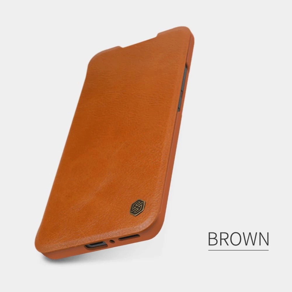 Xiaomi Mi 11 Pro maciņš sarkans Nillkin Qin Leather