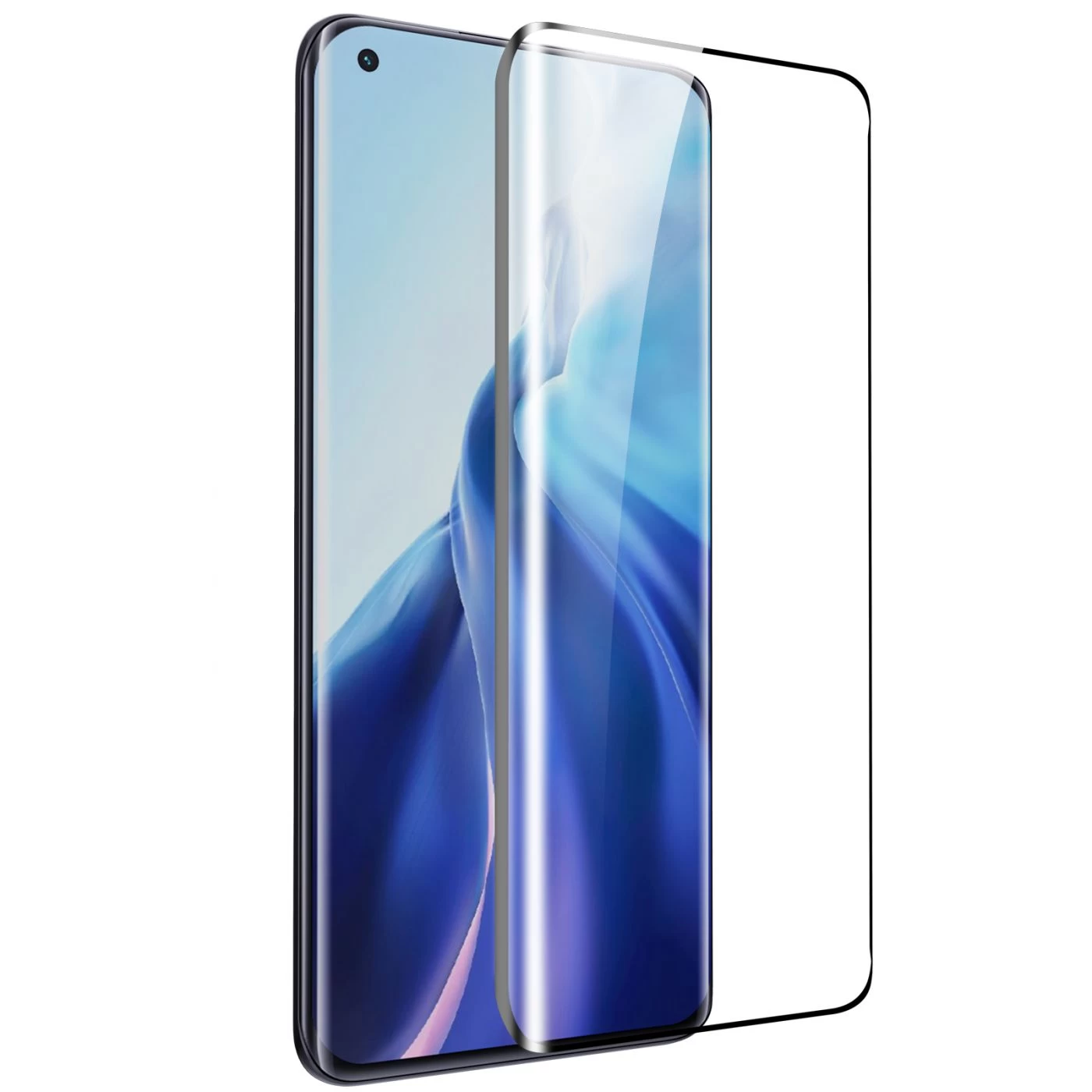 Xiaomi Mi 11 Pro skärmskydd  Nillkin Impact Resistant Curved Film (2-pack)