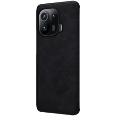 Xiaomi Mi 11 Pro case black Nillkin Qin Leather 