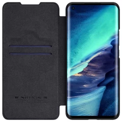 Xiaomi Mi 11 Pro case black Nillkin Qin Leather 