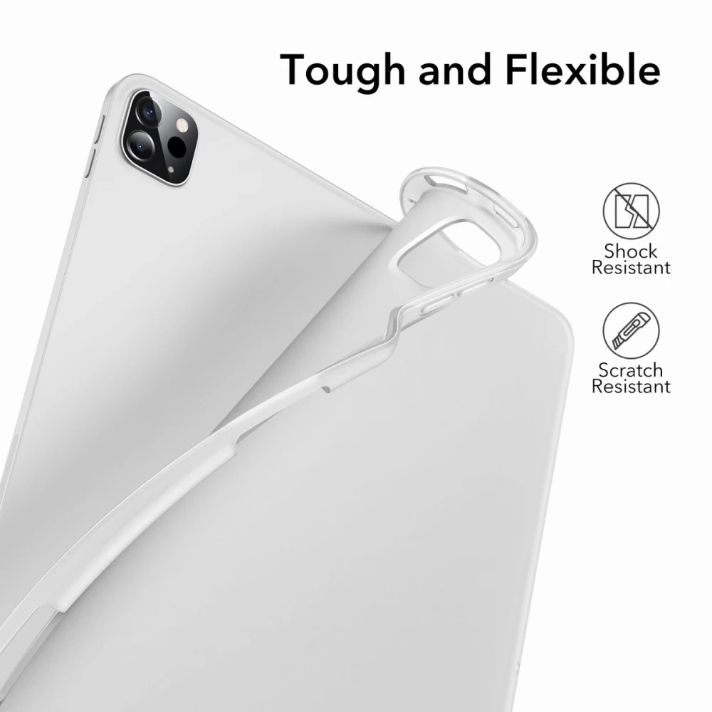 Apple iPad Pro 12.9 (2021) tablet skal, fodral transparent ESR Rebound/Ascend Pencil
