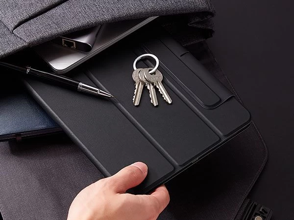 Apple iPad Pro 12.9 (2021) tablet suojakuori, suojakotelo musta ESR REBOUND MAGNETIC