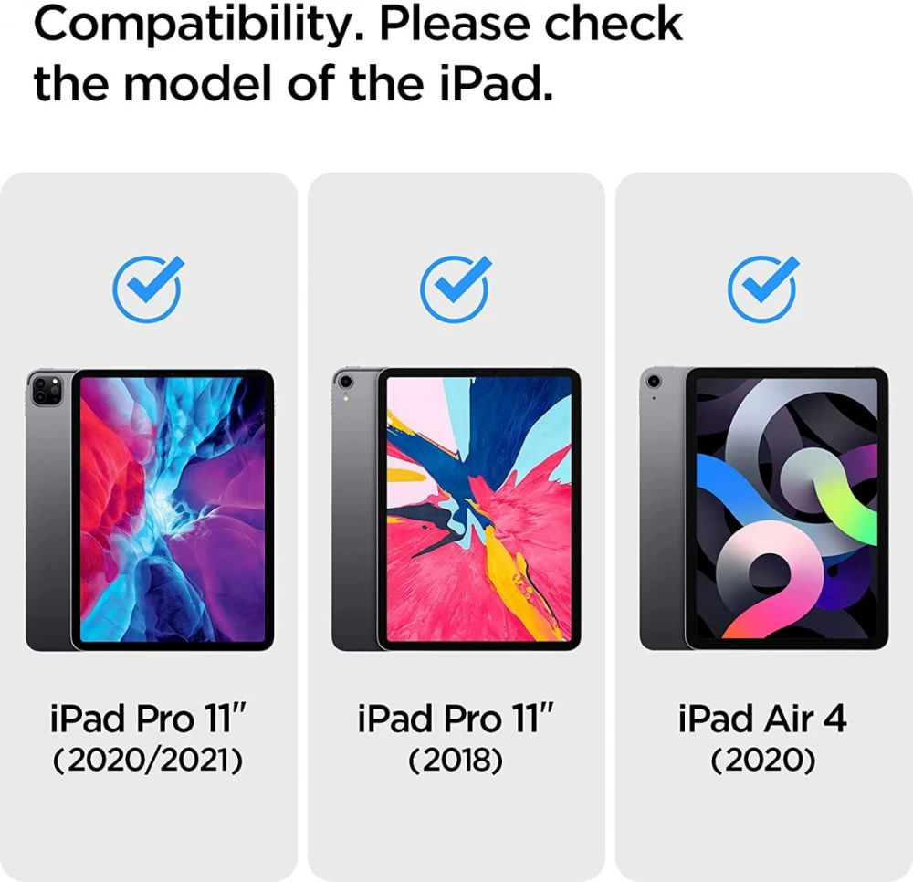 Apple iPad Pro 11 (2021) tablet panssarilasi  SPIGEN Glas.TR EZ FIT