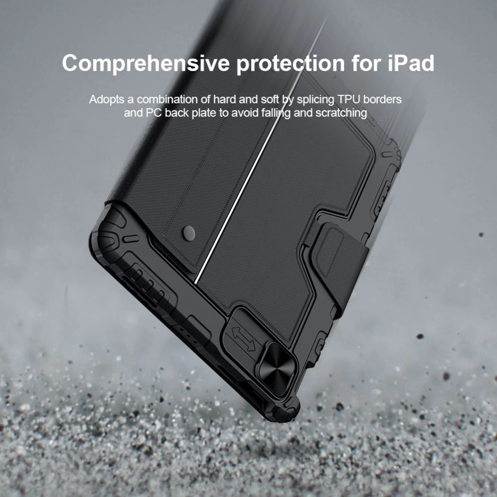 Apple iPad Pro 11 (2021) maciņš melns NILLKIN BUMPER COMBO KEYBOARD