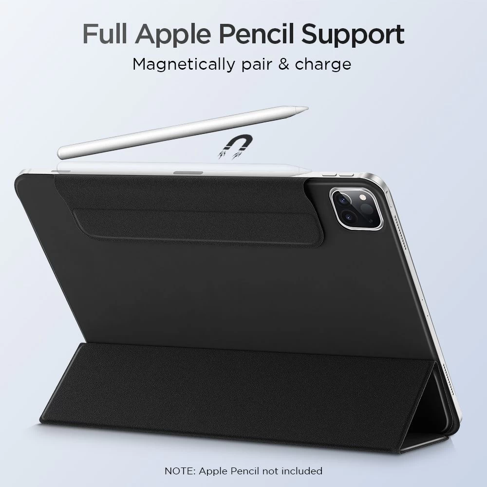 Apple iPad Pro 11 (2021) tablet skal, fodral svart ESR Rebound Magnetic 