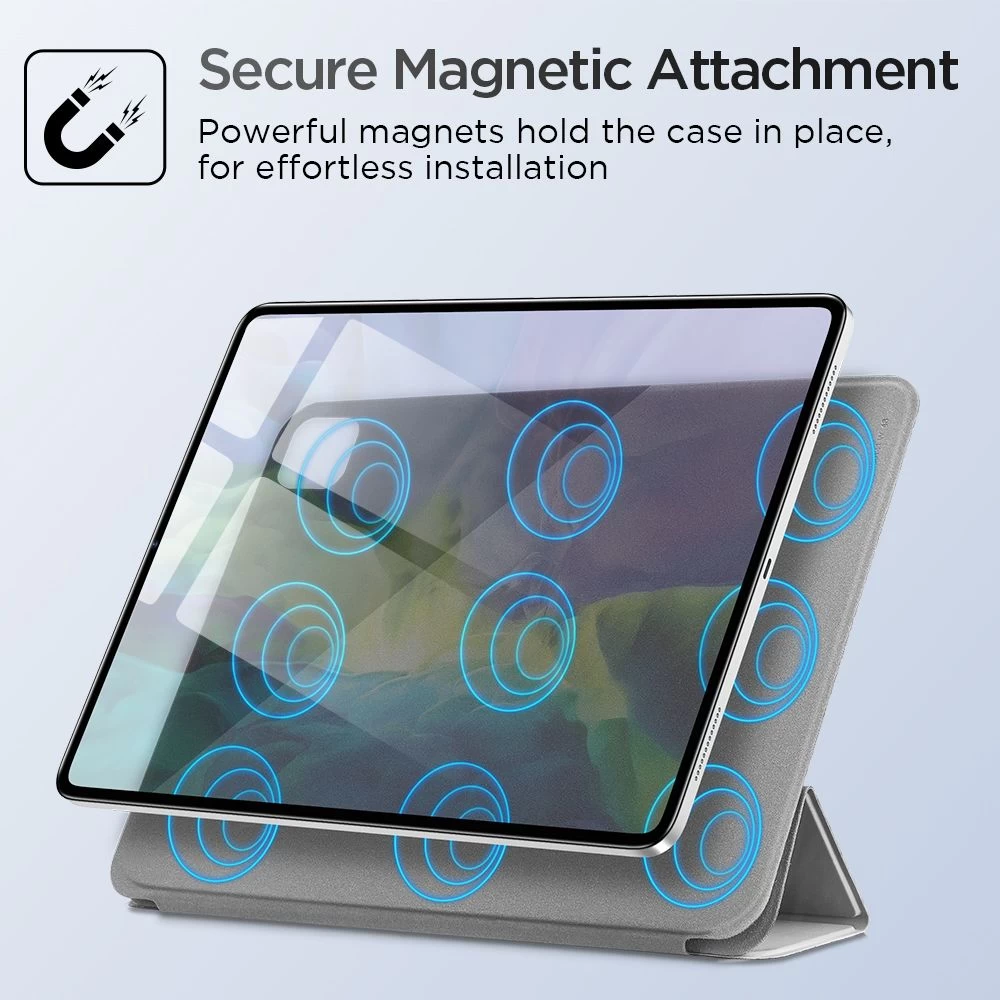 Apple iPad Pro 11 (2021) tablet skal, fodral silver ESR Rebound Magnetic