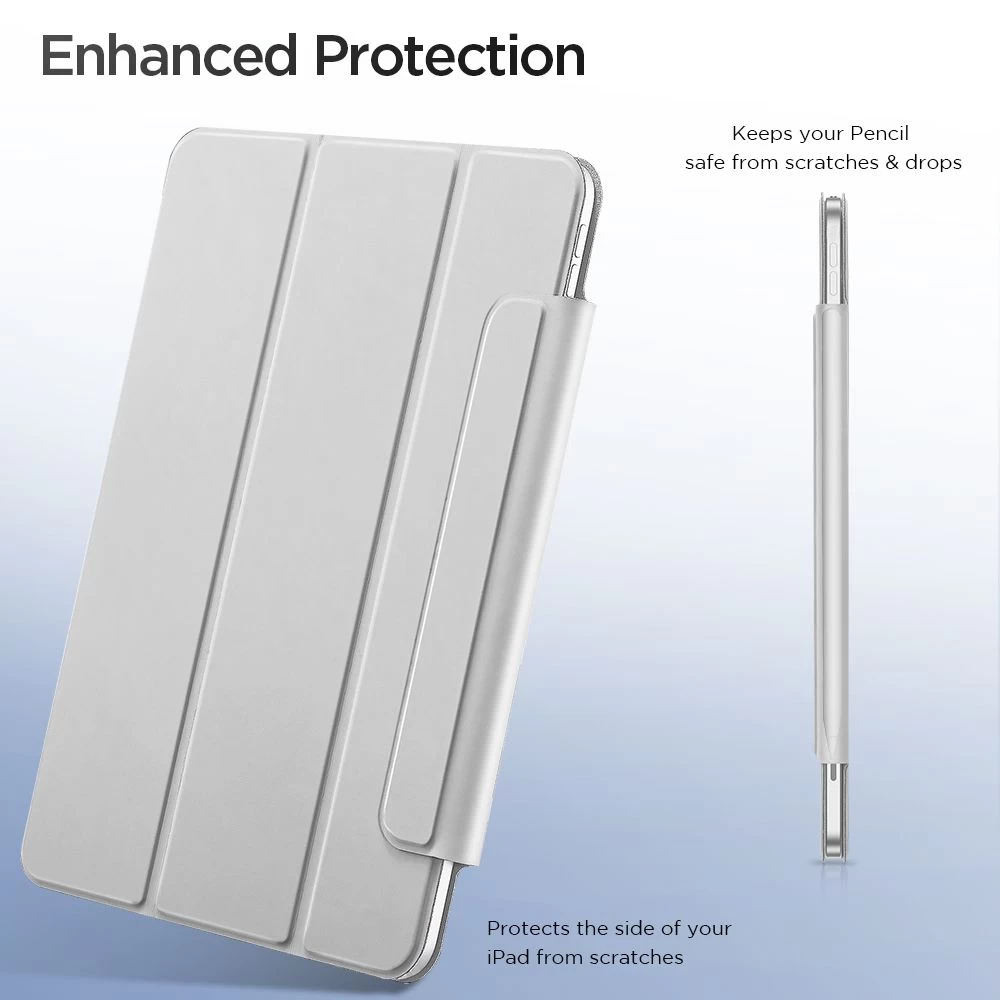 Apple iPad Pro 11 (2021) tablet skal, fodral silver ESR Rebound Magnetic