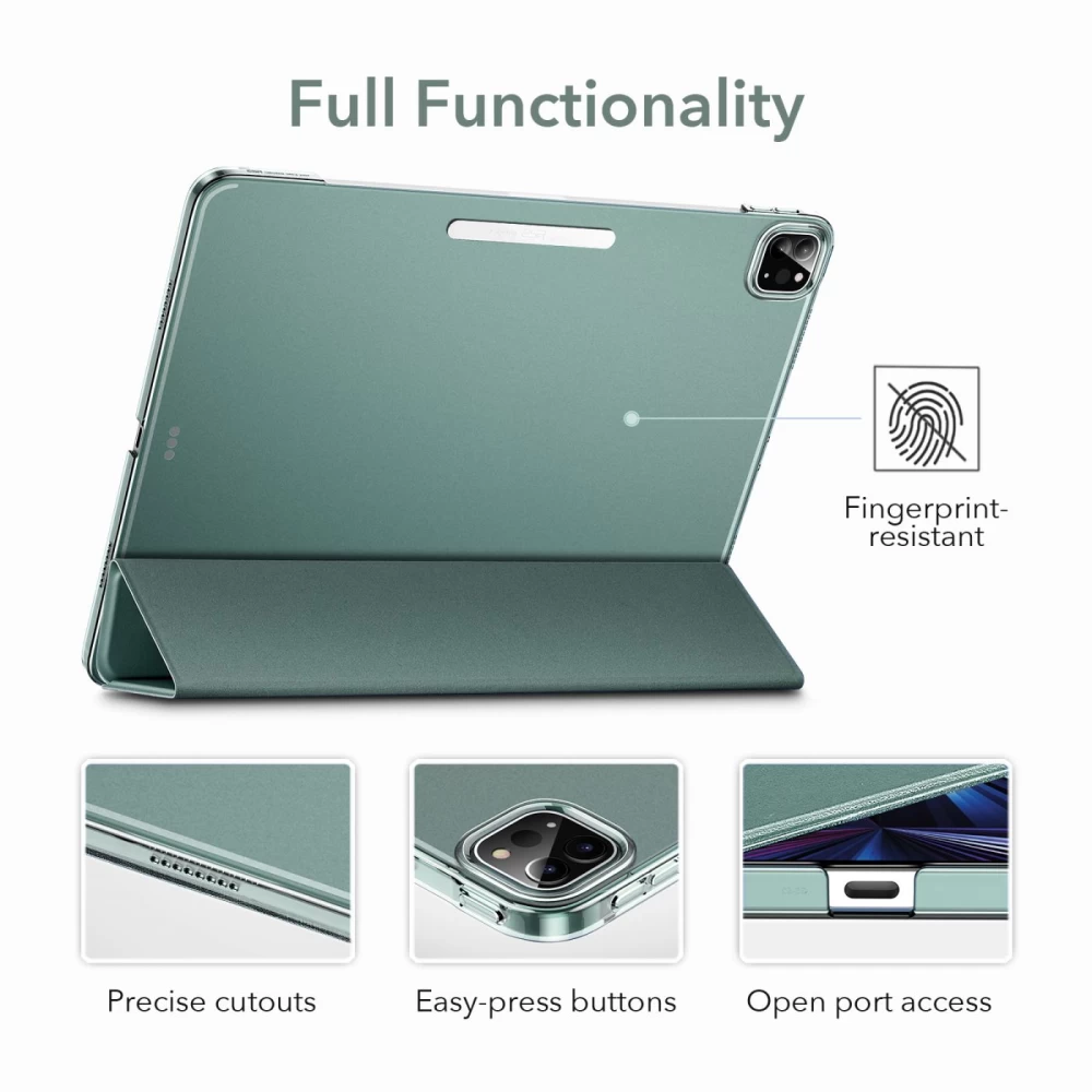 Apple iPad Pro 11 (2021) tablet skal, fodral grön ESR Ascend Trifold
