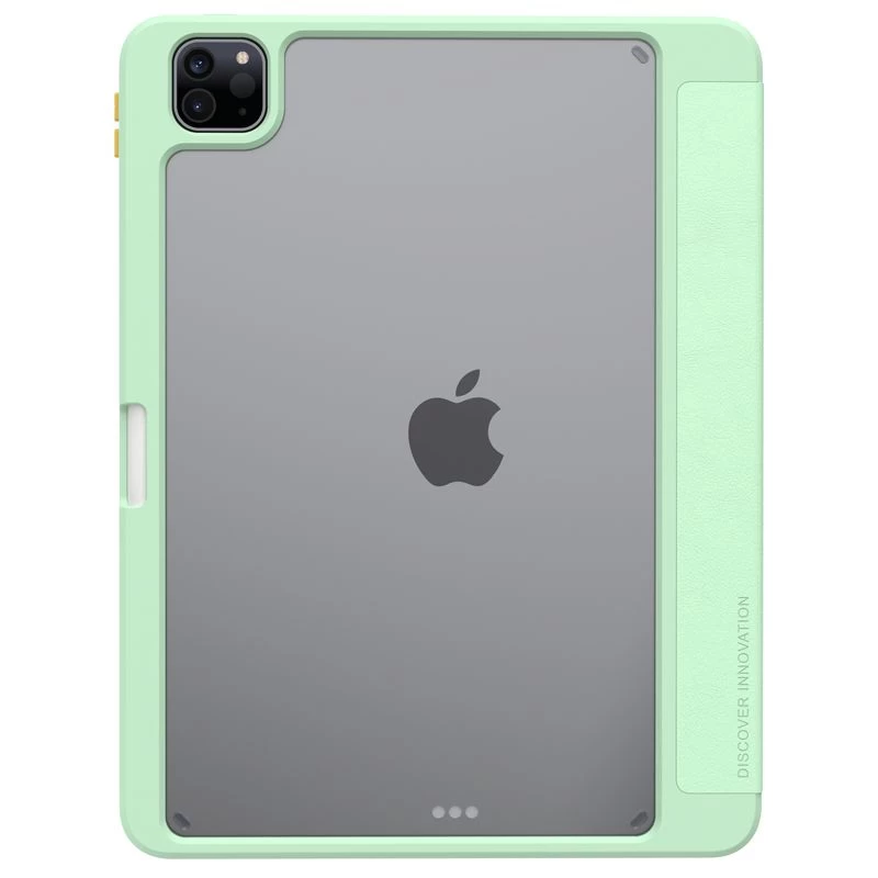Apple iPad Pro 11 (2021) tablet skal, fodral grön Nillkin Bevel Leather