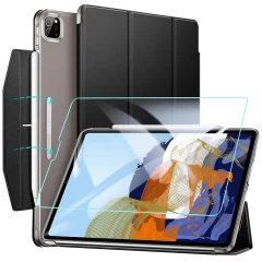 Apple iPad Pro 11 (2021) tablet skal, fodral svart ESR Ascend Trifold  /Tempered Glass