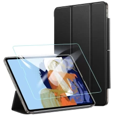 Apple iPad Pro 11 (2021) tablet skal, fodral svart ESR Ascend Trifold  /Tempered Glass