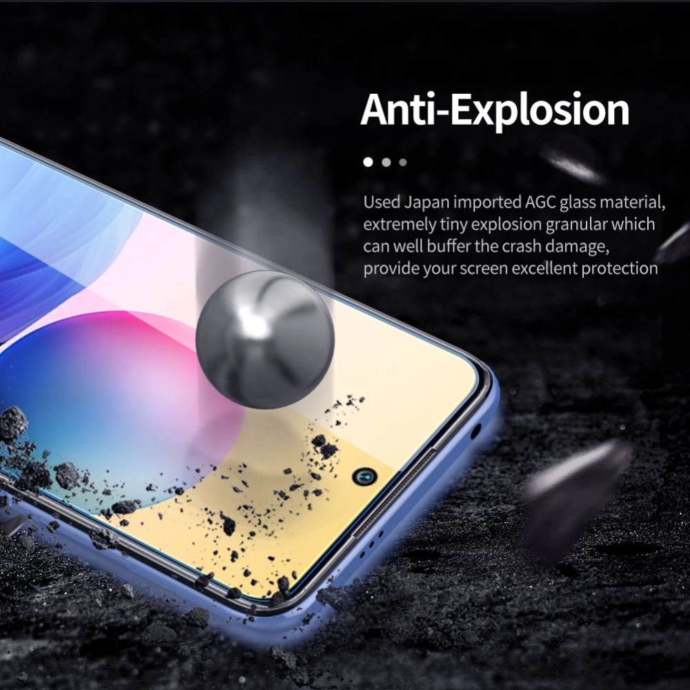 Xiaomi RedMi Note 10 5G apsauginis stiklas  Nillkin H+PRO Tempered Glass / POCO M3 Pro