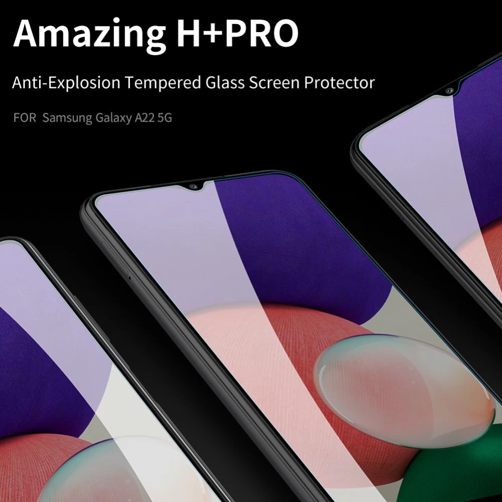 Samsung Galaxy A22 skärmskydd  Nillkin H+PRO 5G