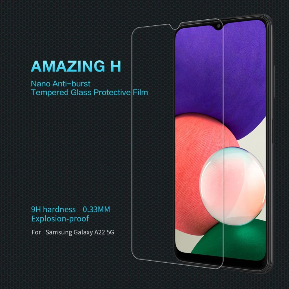 Samsung Galaxy A22 skärmskydd  Nillkin H 5G