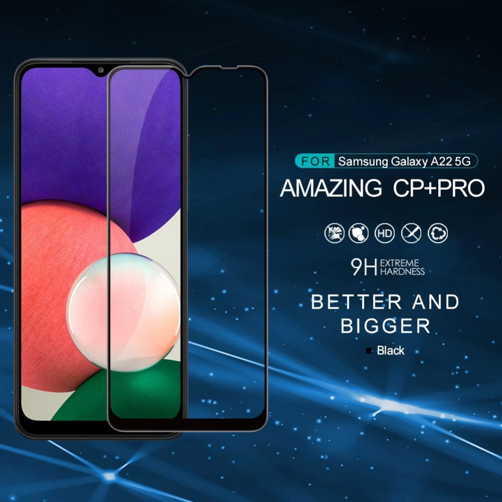 Samsung Galaxy A22 aizsargstikls  Nillkin CP+PRO 5G