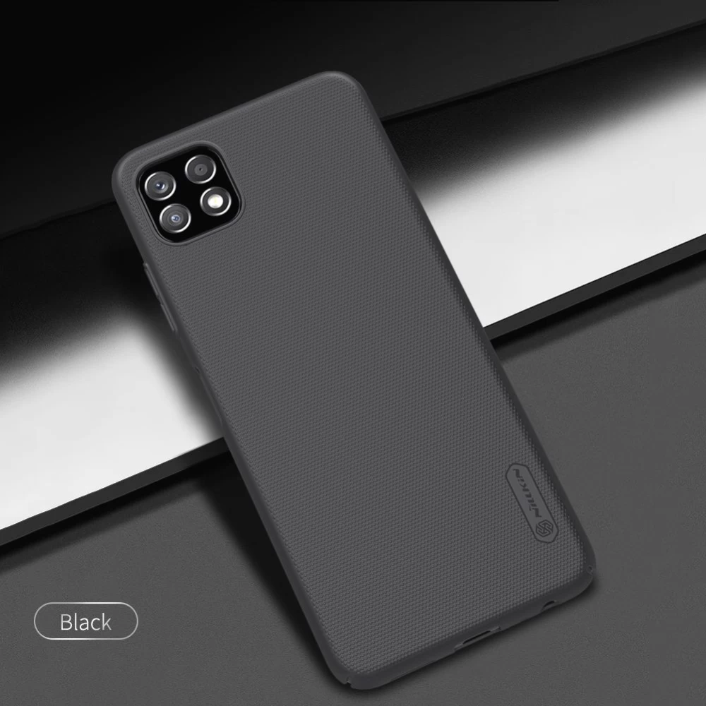 Samsung Galaxy A22 vāciņš sarkans Nillkin Super Frosted Shield  5G