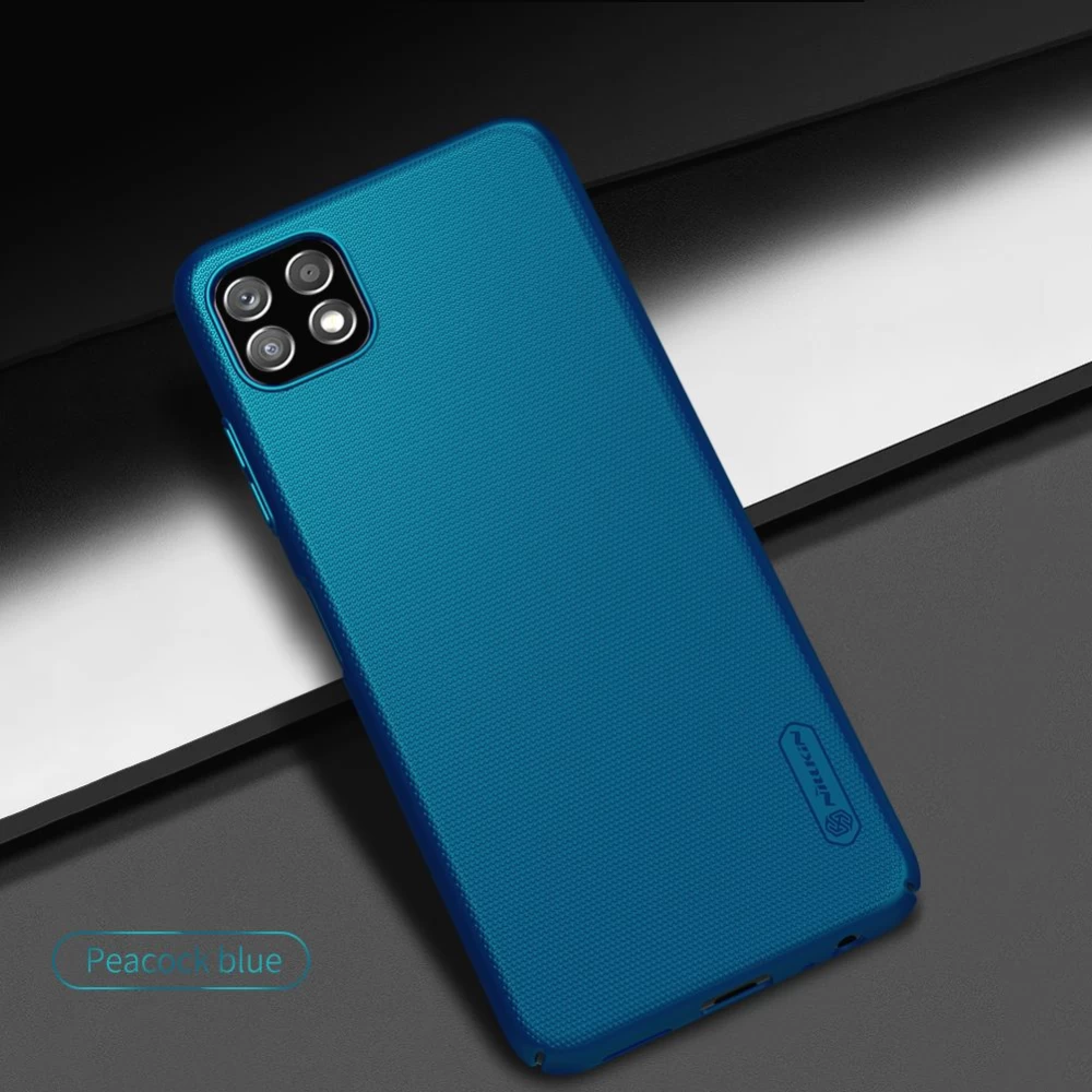 Samsung Galaxy A22 vāciņš sarkans Nillkin Super Frosted Shield  5G