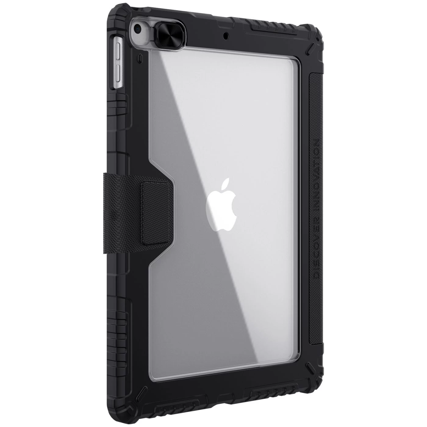 Apple iPad 10.2 8th Gen (2020) maciņš melns Nillkin Bumper Leather  Pro
