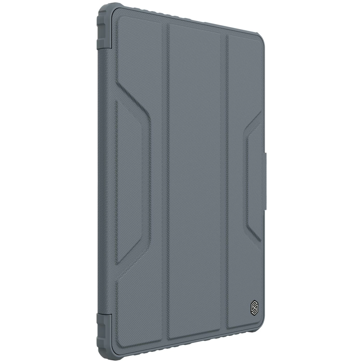 Apple iPad 10.2 8th Gen (2020) maciņš pelēks Nillkin Bumper Leather  Pro