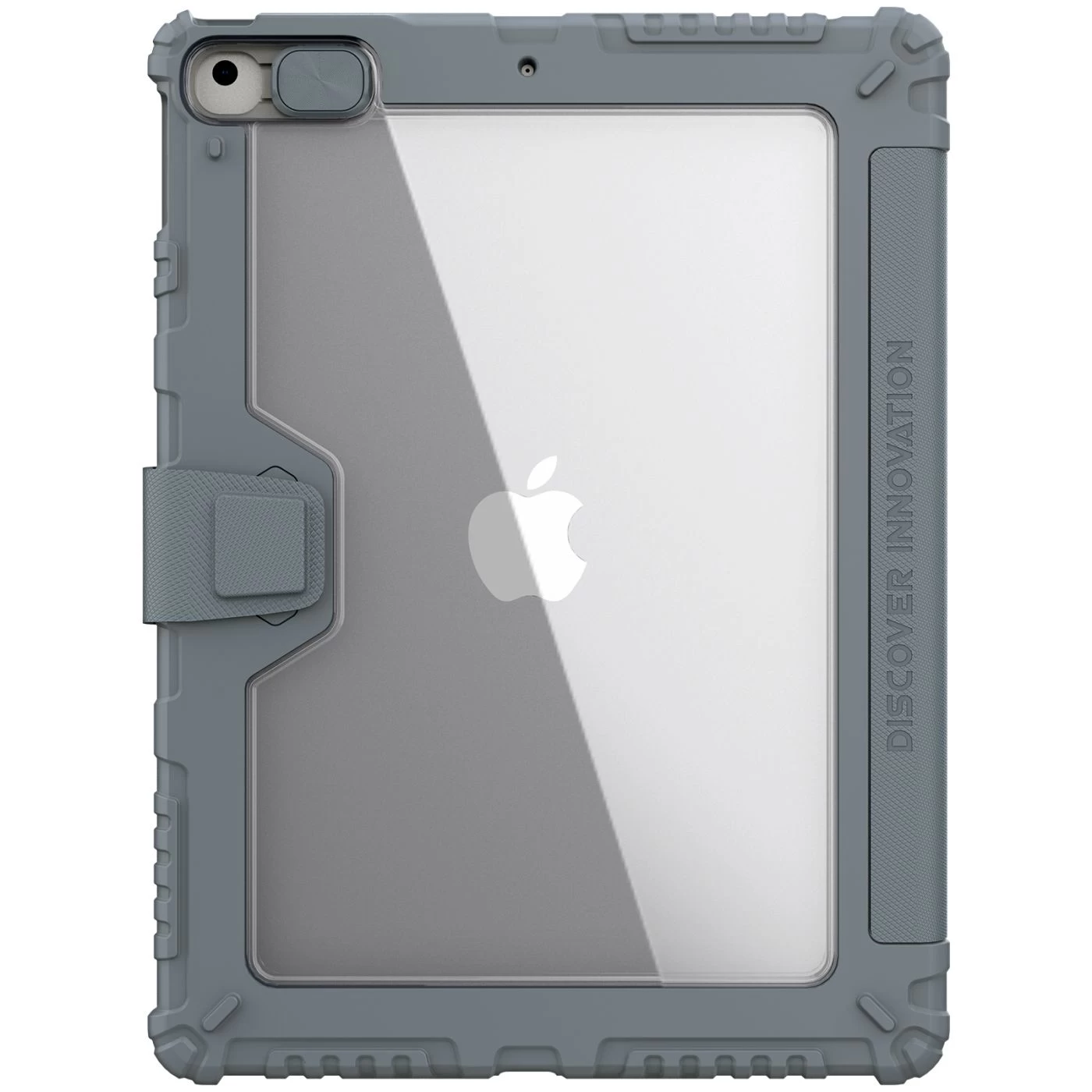 Apple iPad 10.2 8th Gen (2020) maciņš pelēks Nillkin Bumper Leather  Pro