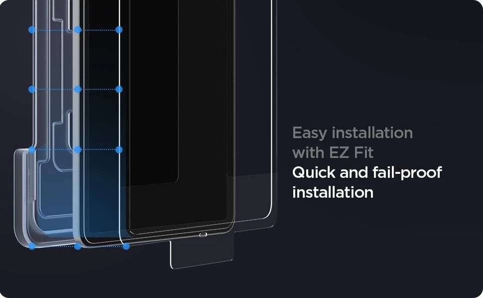 Apple iPad Air 10.9 (2020) tablet skärmskydd  SPIGEN Glas.TR EZ FIT Pro 11 2020 / 2021 Copy