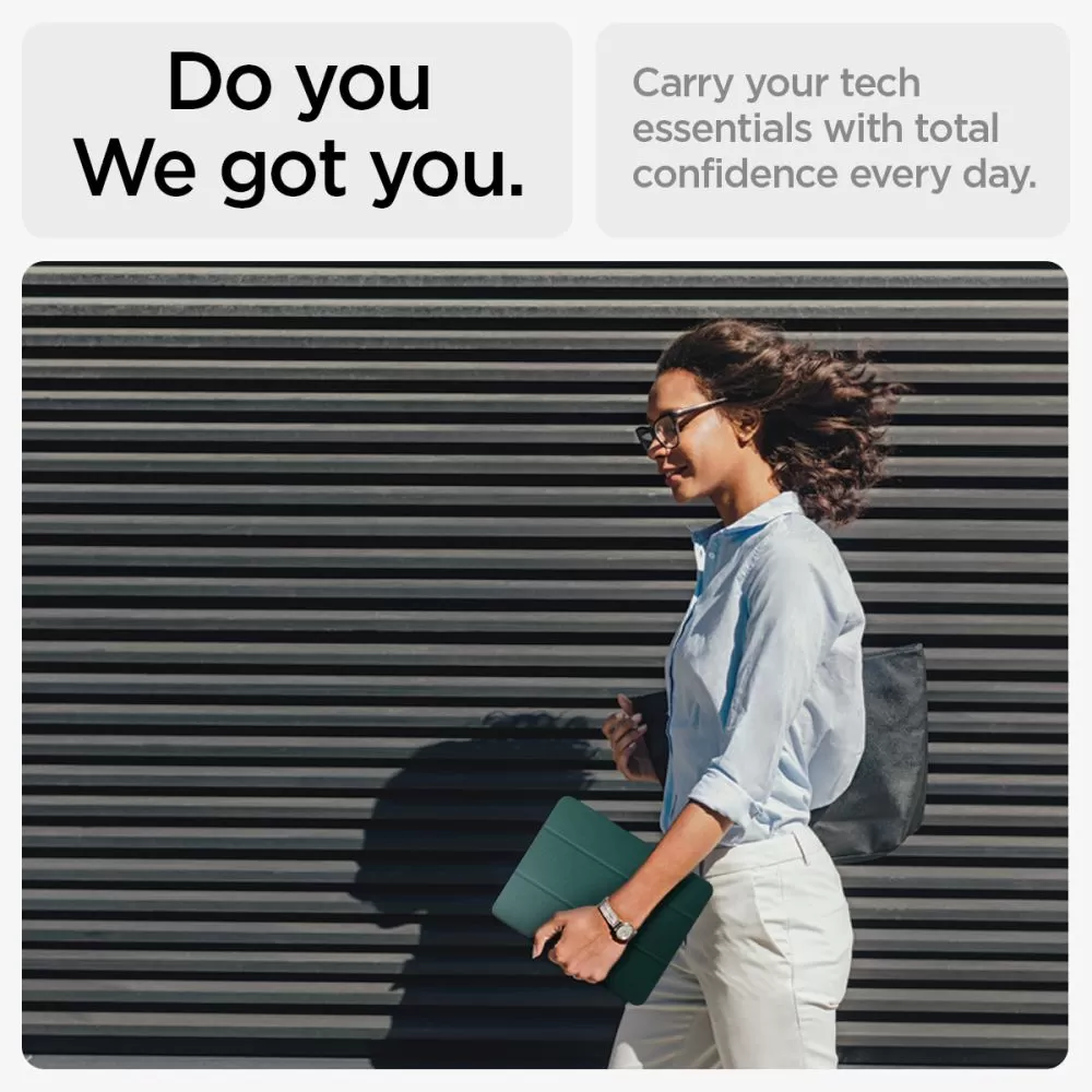 Apple iPad Air 10.9 (2020) tablet skal, fodral grön SPIGEN URBAN FIT (2022)