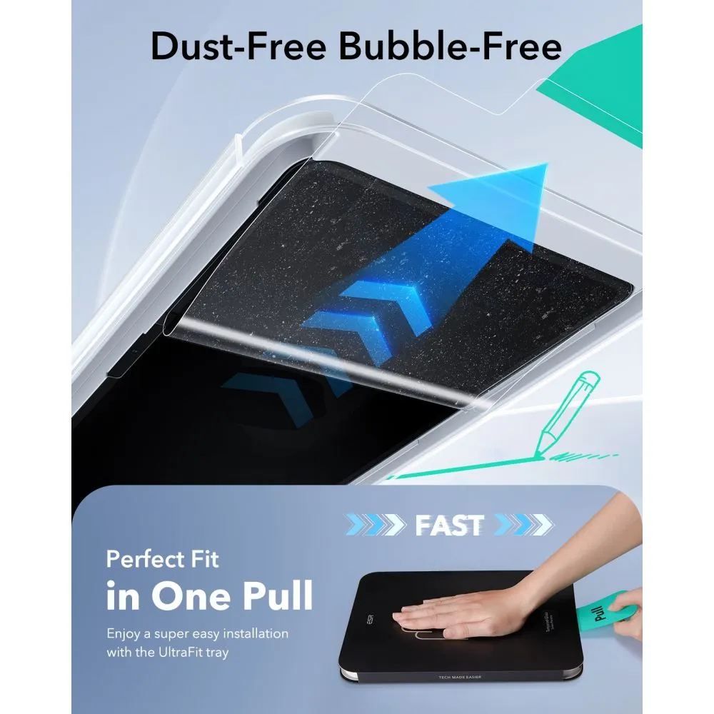 Apple iPad Air 10.9 (2020) Planšetes aizsargstikls  ESR PAPER FEEL 2-PACK